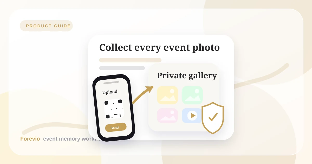 Why Forevio is the best way to collect event photos